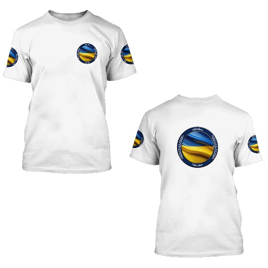 Ukraine 3D T Shirts