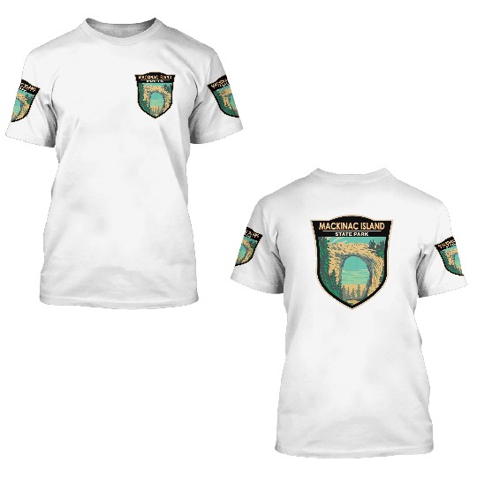Mackinac Island 3D T Shirts