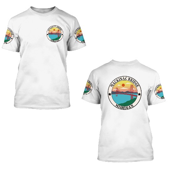 Mackinac Island 3D T Shirts