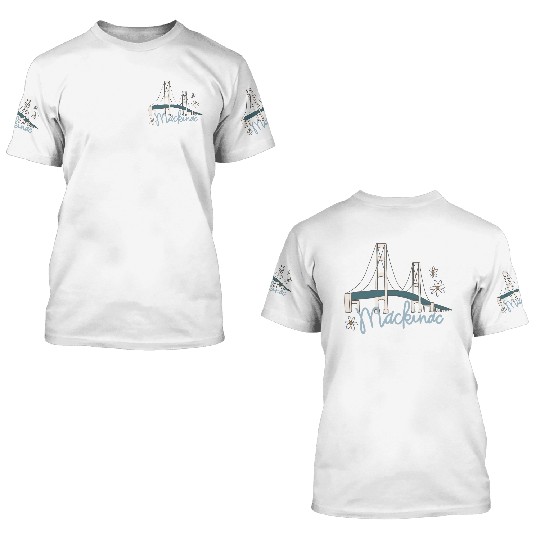 Mackinac Island 3D T Shirts