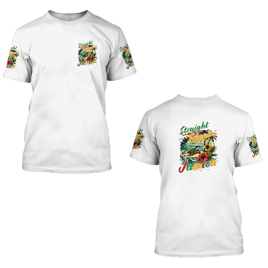 Jamica Vacation 3D T Shirts
