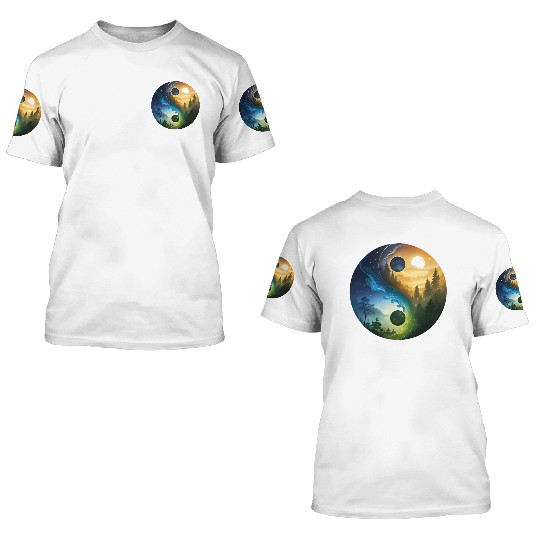 Zen Forest 3D T Shirts