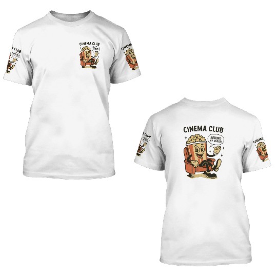 FUN POPCORN 3D T Shirts