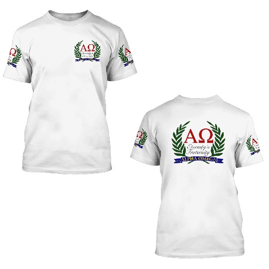 Alpha Omega, Eternity's Fraternity 3D T Shirts