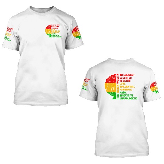 Juneteenth Day 3D T Shirts