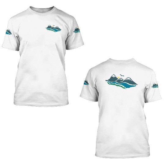 summer, sand and sea 3D T Shirts