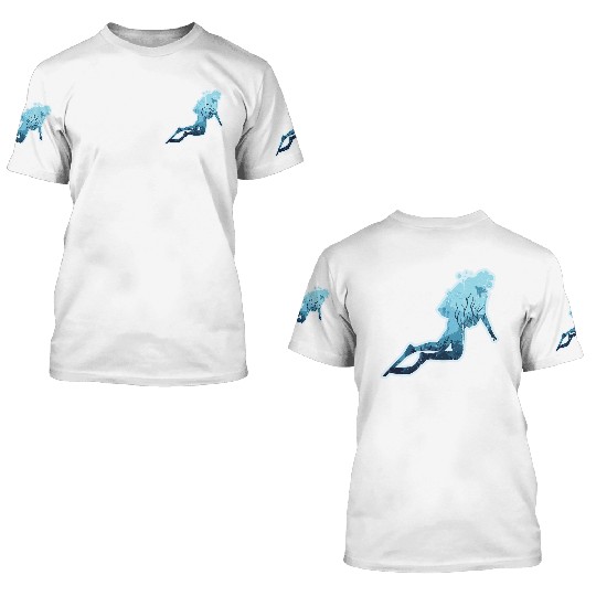 Scuba Diving 3D T Shirts