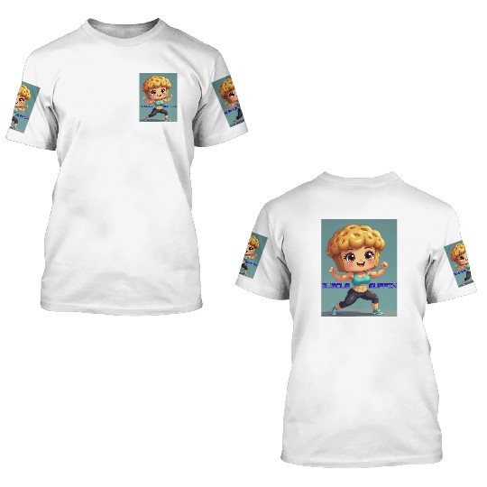 MUSCLE MUFFIN-Muscle Pose 3D T Shirts