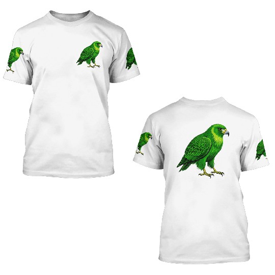 Green hawk 3D T Shirts