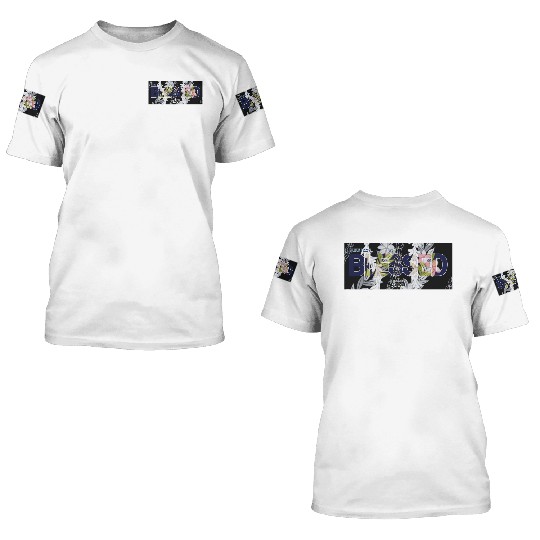 Blessed Hawaiian Maile Pikake Plumeria 3D T Shirts