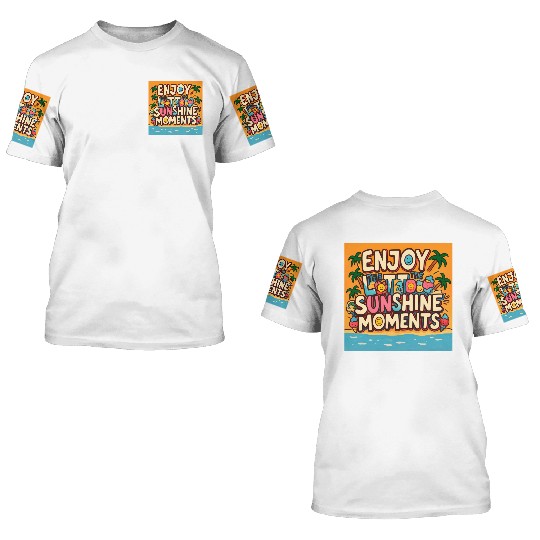 Sun-Thill Summer Vibes 3D T Shirts