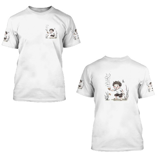 Curious Math Explorer 3D T Shirts