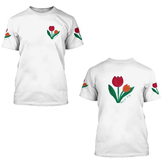 Tulip 3D T Shirts