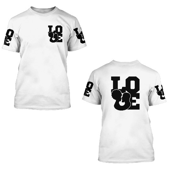 Abstract Rainforest Botanical Illustration 3D T Shirts