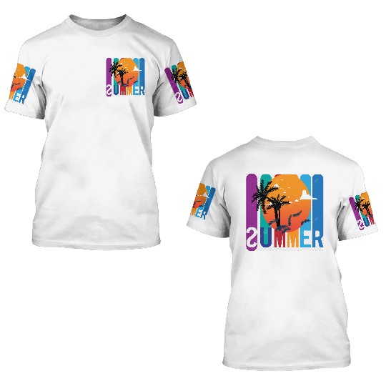 fanny design summer 3D T Shirts
