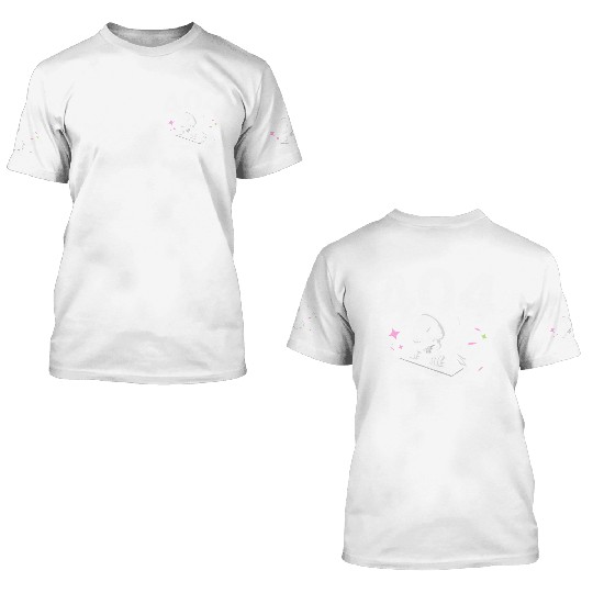 Skull Cartoon Emergency 404 Error Design 3D T Shirts