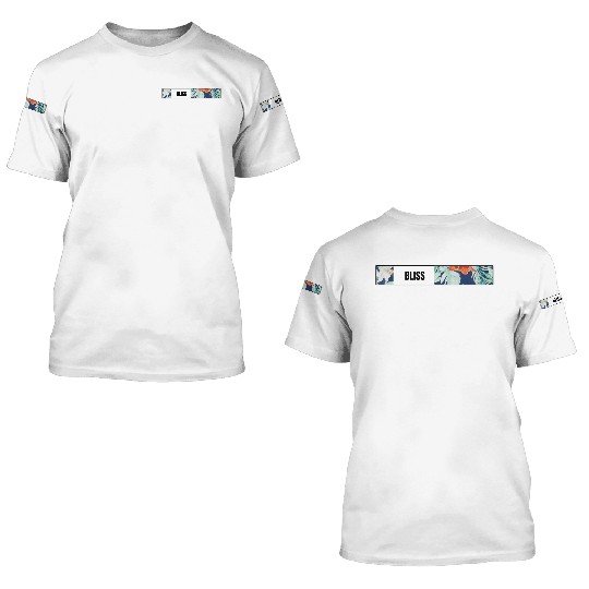 Tropical Botanical Bliss 3D T Shirts