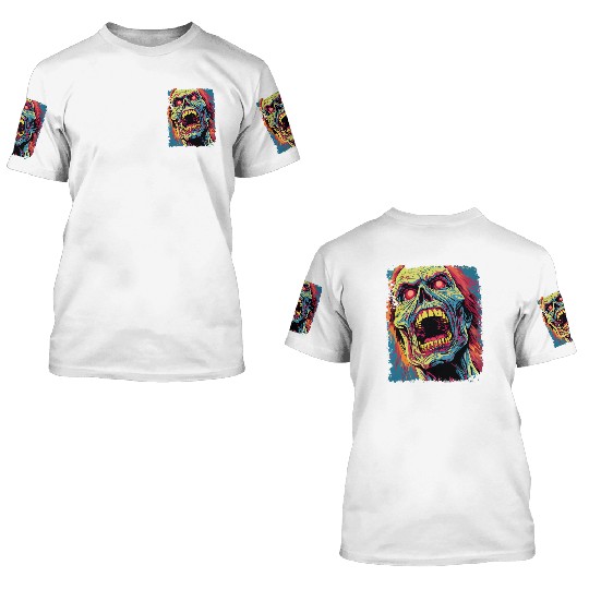 Classic Horror Halloween 3D T Shirts