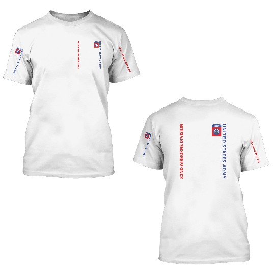 82nd Airborne - Saint Michael 3D T Shirts