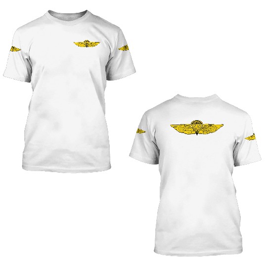 US NAVY PARACHUTIST 3D T Shirts