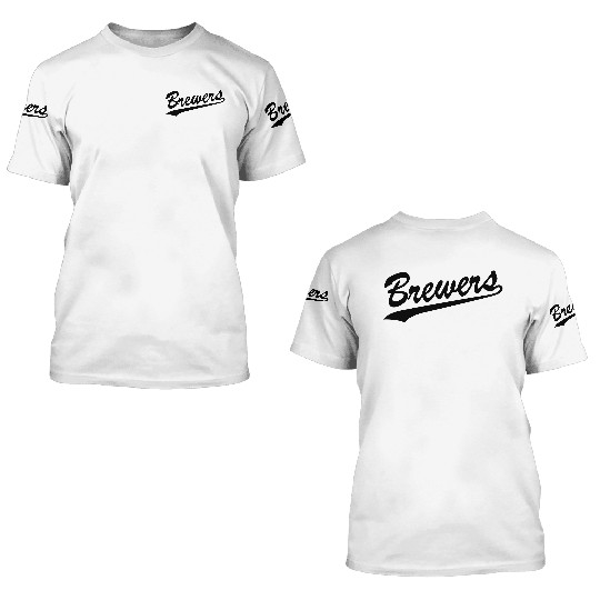 Brewers 3D T Shirts