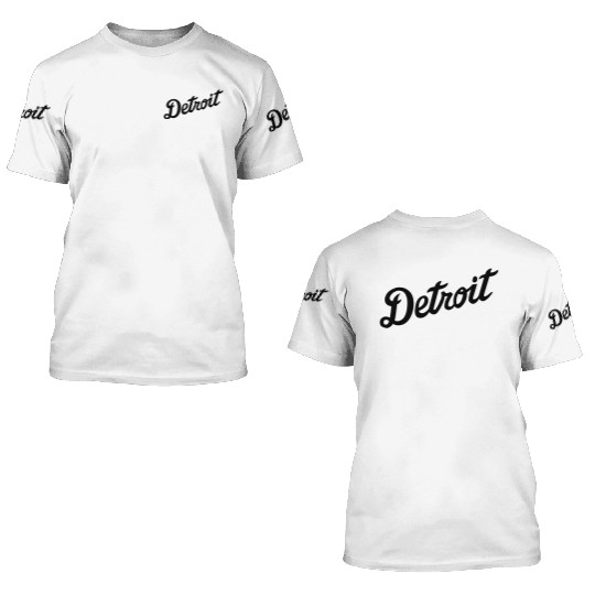 Detroit 3D T Shirts