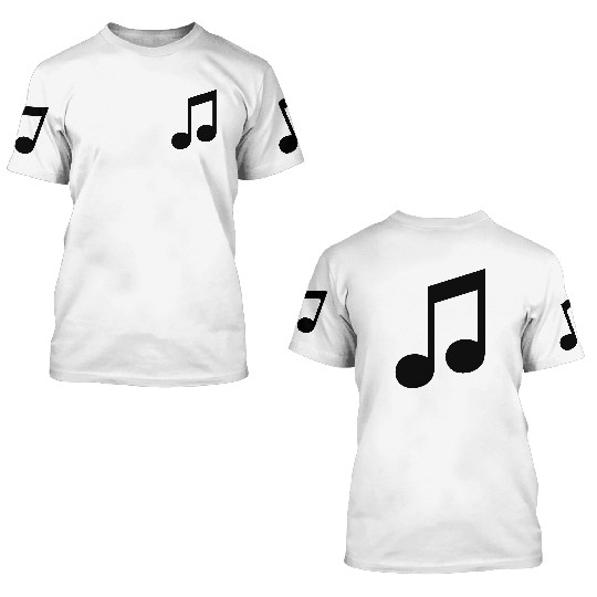 Note 3D T Shirts