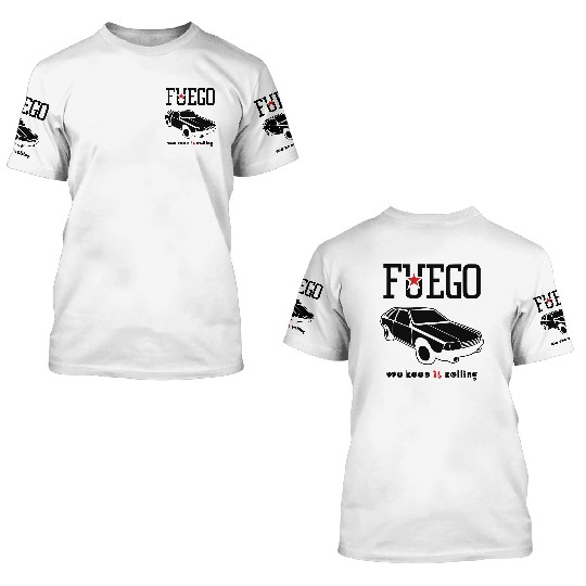Rogue Fuego With 3D T Shirts