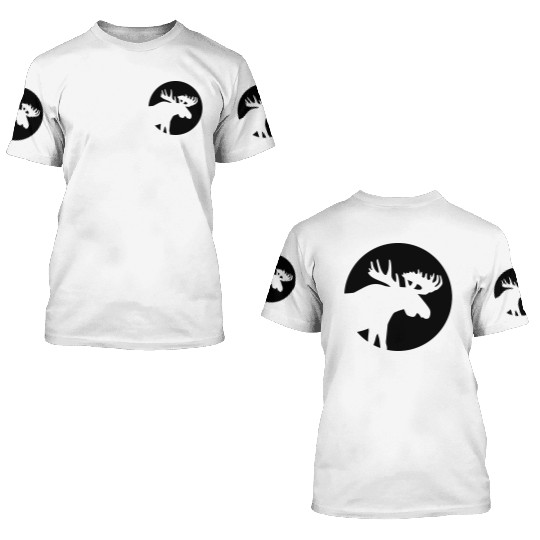 Moose 3D T Shirts