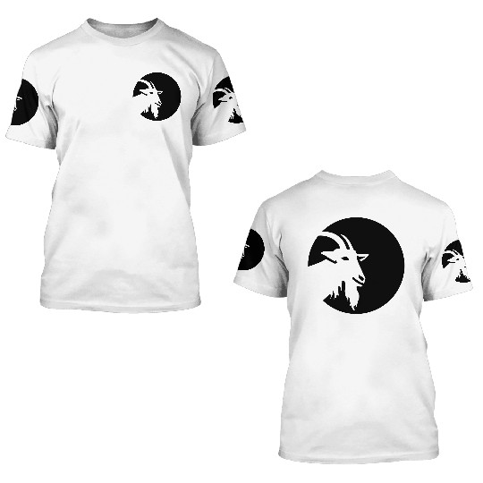 Goat 3D T Shirts