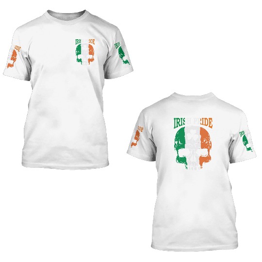 Irish Pride Proud 3D T Shirts