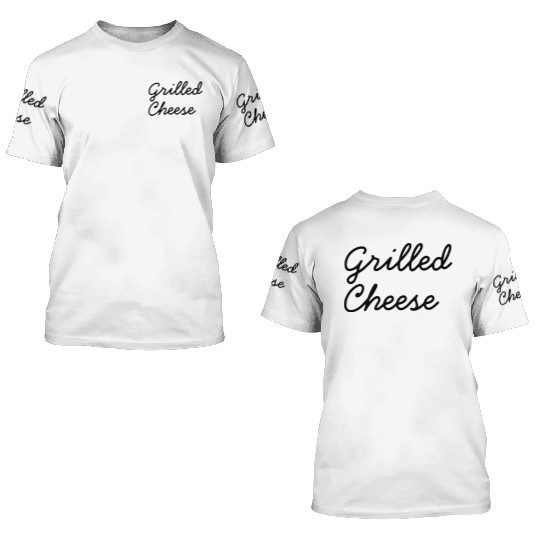 Grilled Cheese 3D T Shirts