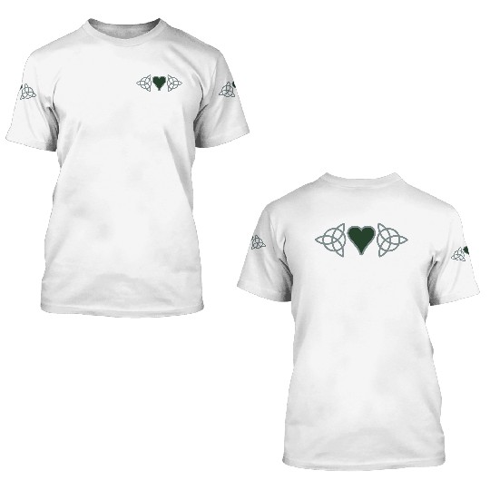 Celtic Claddagh 3D T Shirts