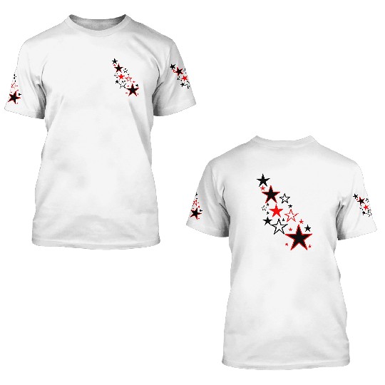 Stars 3D T Shirts