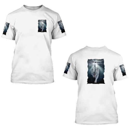 WOLF & EAGLE 3D T Shirts