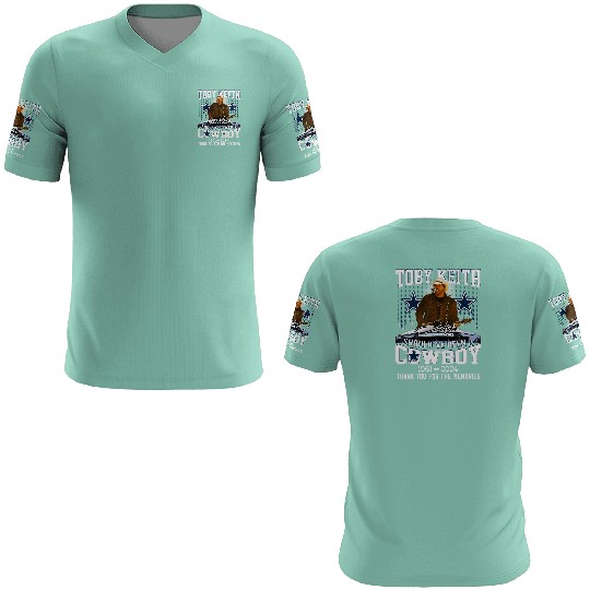Toby Keith Should’ve Been A Cowboy 1961-2024 Thank For The Memories 3D T Shirts