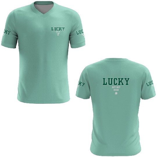 Discover Lucky Irish 3D T Shirts, St Patricks Day sweater, Lucky St Paddys day sweater, Four leaf clover 3D T Shirts, Lucky shamrock Irish bestie 3D T Shirts