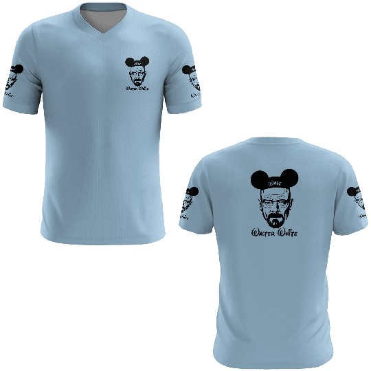 Walter White Disney 3D T Shirts Breaking Bad series Walt parody Mickey Mouse 3D T Shirts