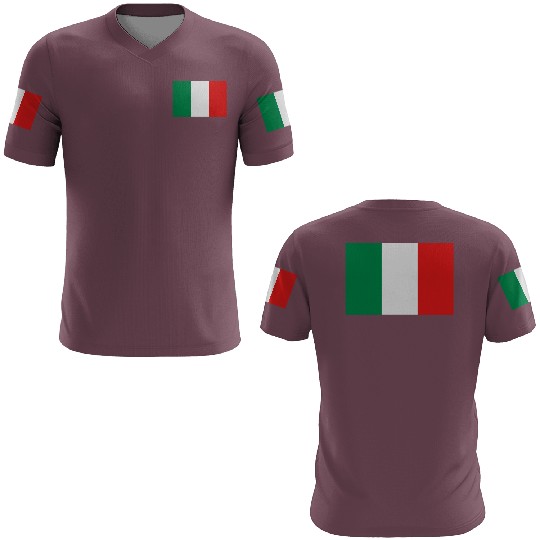 National Flag Of Italy 3D T Shirts