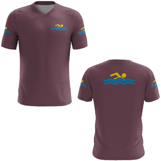 sea swimming pool holiday waves water cool sports 3D T Shirts