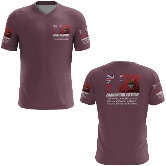Canadian World War 2 Battles 3D T Shirts