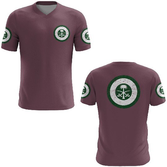 Saudi Arabia Air Force Flag Roundel 3D T Shirts