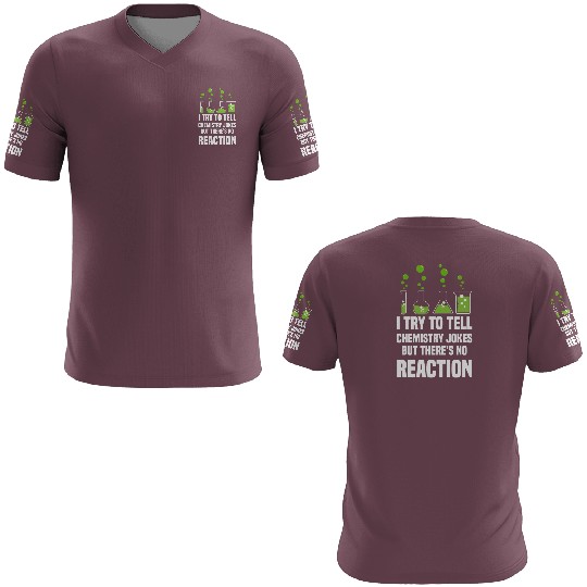 Funny Science Chemistry Chemist Student Teacher 3D T Shirts