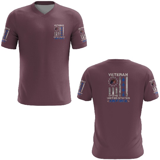 Veteran Of The United States Air Force US Air 3D T Shirts