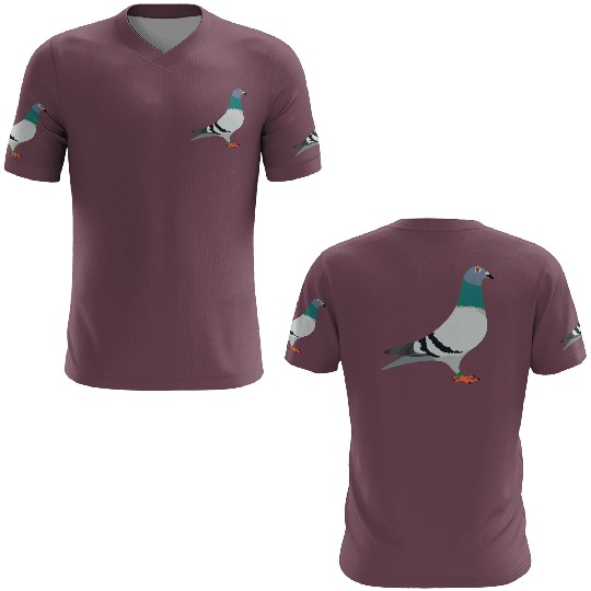 Race pigeon 3D T Shirts