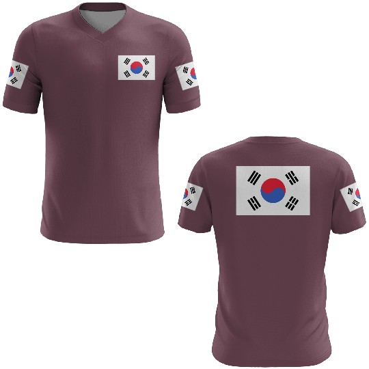 korean flag gddcd5e2e9 1280 3D T Shirts