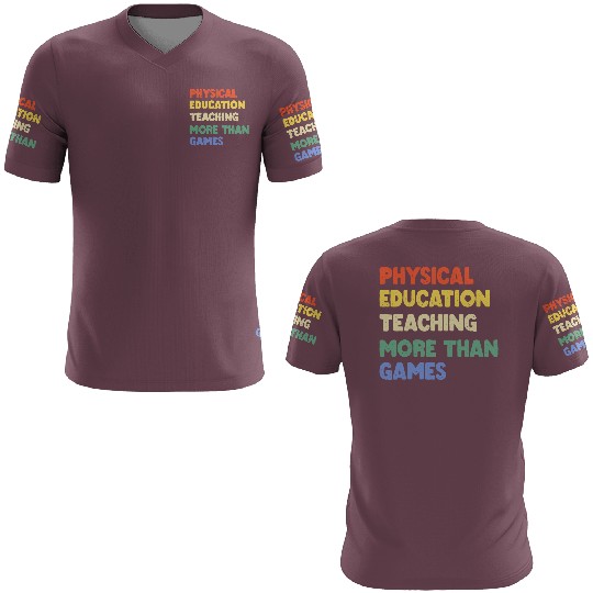 Physical Education Phys Ed Teacher 3D T Shirts