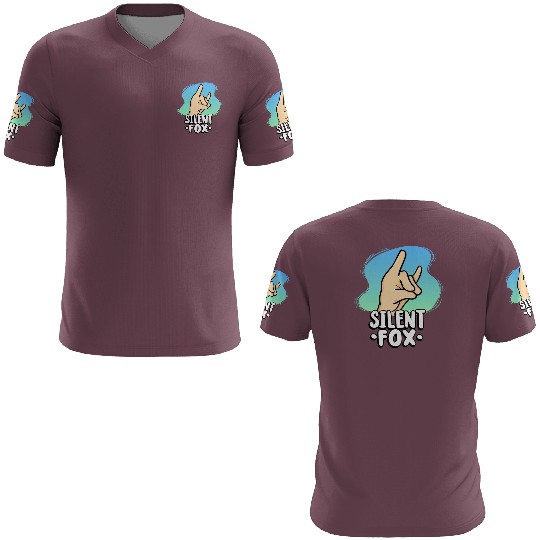 Teacher Silent Fox For Quiet Student In Class 3D T Shirts