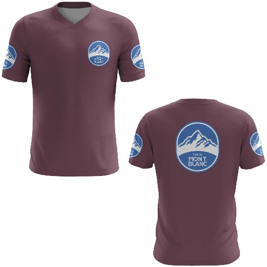 Tour du Mont Blanc 3D T Shirts