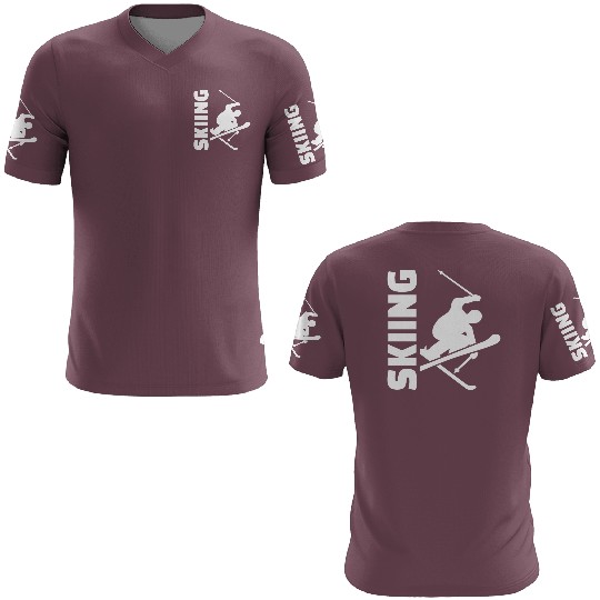 Skiing 3D T Shirts